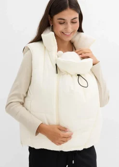 4-in-1 Umstands- und Trageweste zum Wenden