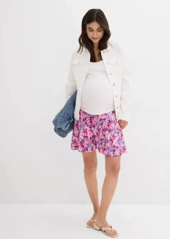 2-in-1 Umstandshosenrock aus Jersey