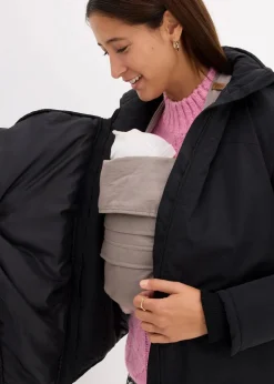 3-in-1 Umstandsjacke mit Trageeinsatz