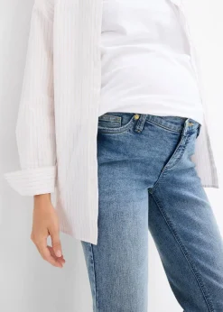 2-in-1 Umstandsjeans für die Schwangerschaft und danach, Straight