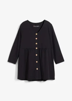 2-in-1 Umstandsshirt und Stillshirt aus Bio-Baumwolle