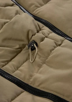 3-in-1 Umstandssteppmantel und Tragemantel mit recyceltem Polyester