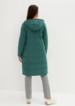 3-in-1 Umstandssteppmantel und Tragemantel mit recyceltem Polyester