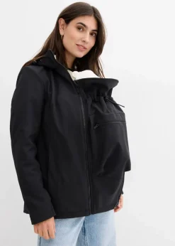 6-in-1 Umstands-Tragejacke mit herausnehmbarer Fleecejacke