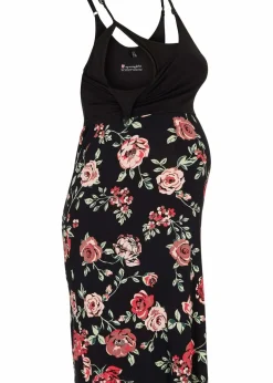2-in-1 Umstands-und Stillkleid aus Viskose