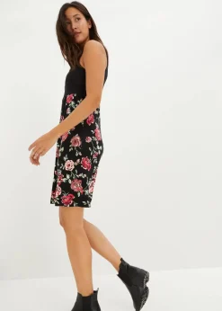 2-in-1 Umstands-und Stillkleid aus Viskose