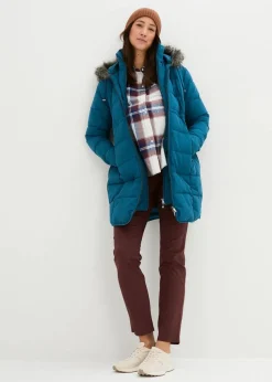 3-in-1 warm wattierte Umstands- und Tragejacke