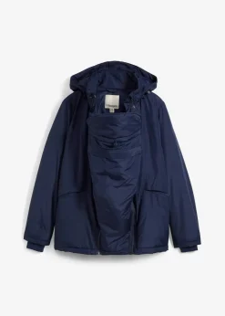 3-in-1 wasserabweisende Umstandsjacke mit Trageeinsatz