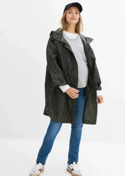 3-in-1 wetterfestes Umstands-Regencape mit Trageeinsatz mit Beutel