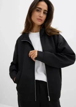 Jacke in Scuba Qualität mit Reißverschluss