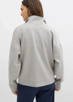 Jacke in Scuba Qualität mit Reißverschluss