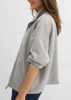 Jacke in Scuba Qualität mit Reißverschluss