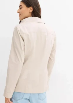 Jacke mit Stehkragen