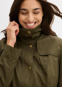 Jacke mit Stehkragen