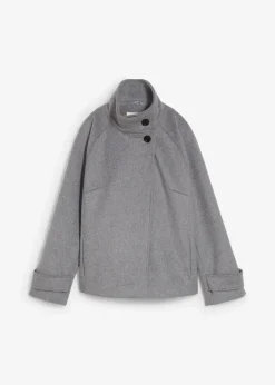 Jacke mit weichem Wollanteil