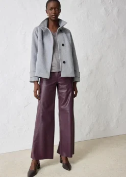 Jacke mit weichem Wollanteil