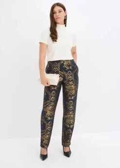 Jacquard-Hose