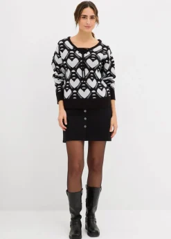 Jaquard Feinstrickpullover