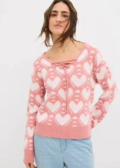 Jaquard Feinstrickpullover