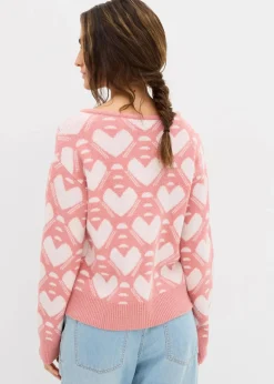 Jaquard Feinstrickpullover