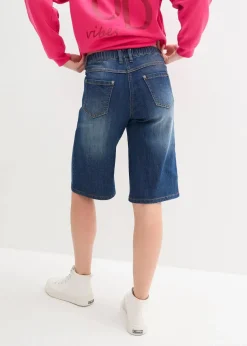 Jeans Bermuda High Waist, Bequembund