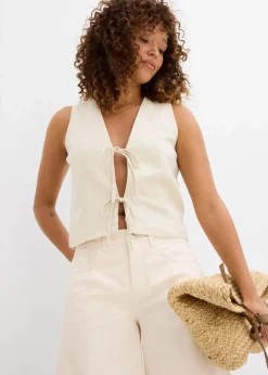 Jeans-Bermuda Mid Waist