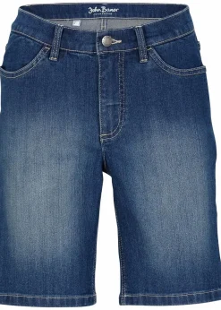 Jeans-Bermuda Mid Waist