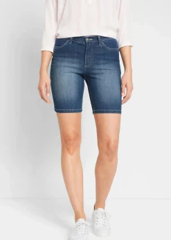 Jeans-Bermuda Mid Waist