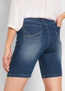 Jeans-Bermuda Mid Waist