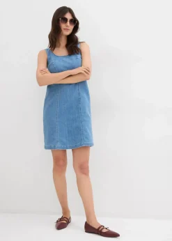 Jeanskleid aus Bio-Baumwolle mit Stretch