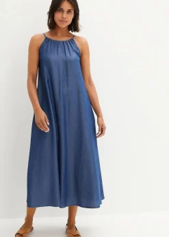 Jeanskleid aus fließendem Lyocell