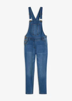 Jeans-Latzhose im Boyfriend Fit