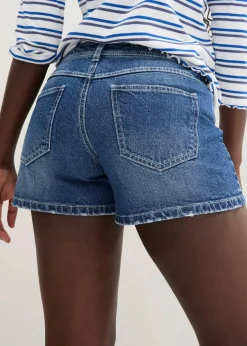 Jeansshorts, Mid Waist