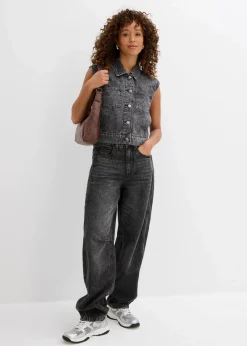 Jeansweste aus Baumwolle