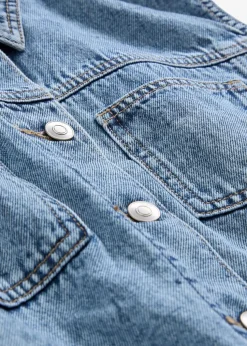 Jeansweste aus Baumwolle