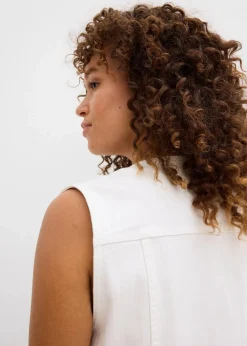 Jeansweste mit Stretch