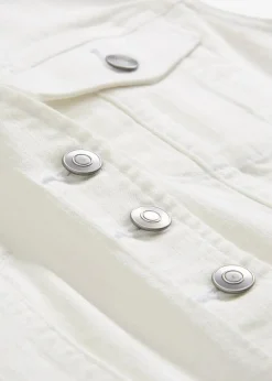 Jeansweste mit Stretch