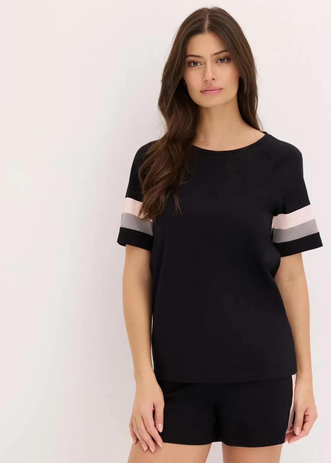 Jersey Shorty aus reiner Baumwolle