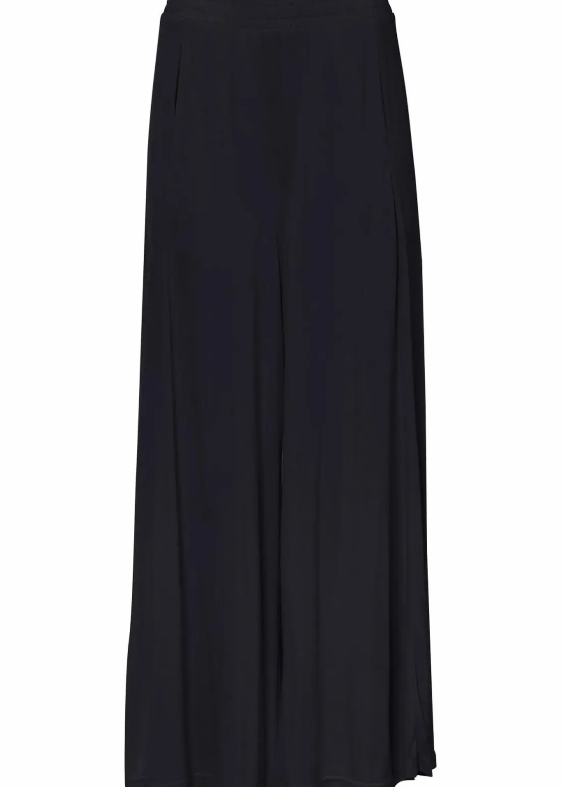 Jersey-Culotte mit weitem Bein