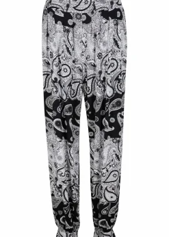 Jersey-Haremshose aus fließendem Viskose-Mix