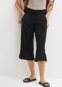 Jersey-Hose aus Baumwoll-Mix