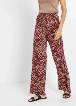 Jersey-Hose aus fließendem Viskose-Mix