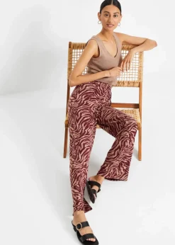 Jersey-Hose aus fließendem Viskose-Mix