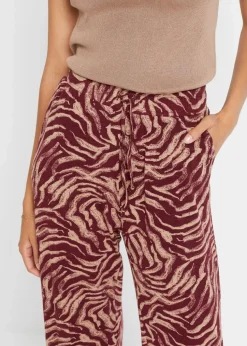 Jersey-Hose aus fließendem Viskose-Mix