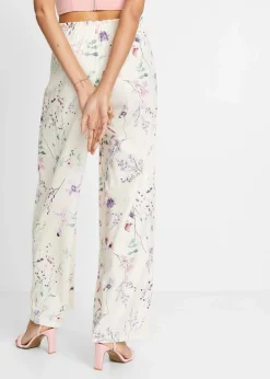 Jersey-Hose aus luftigem Crêpe