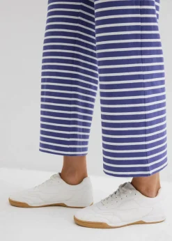 Jersey-Hose aus strukturierter Baumwolle