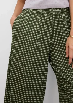 Jersey-Hose aus strukturiertem Crêpe