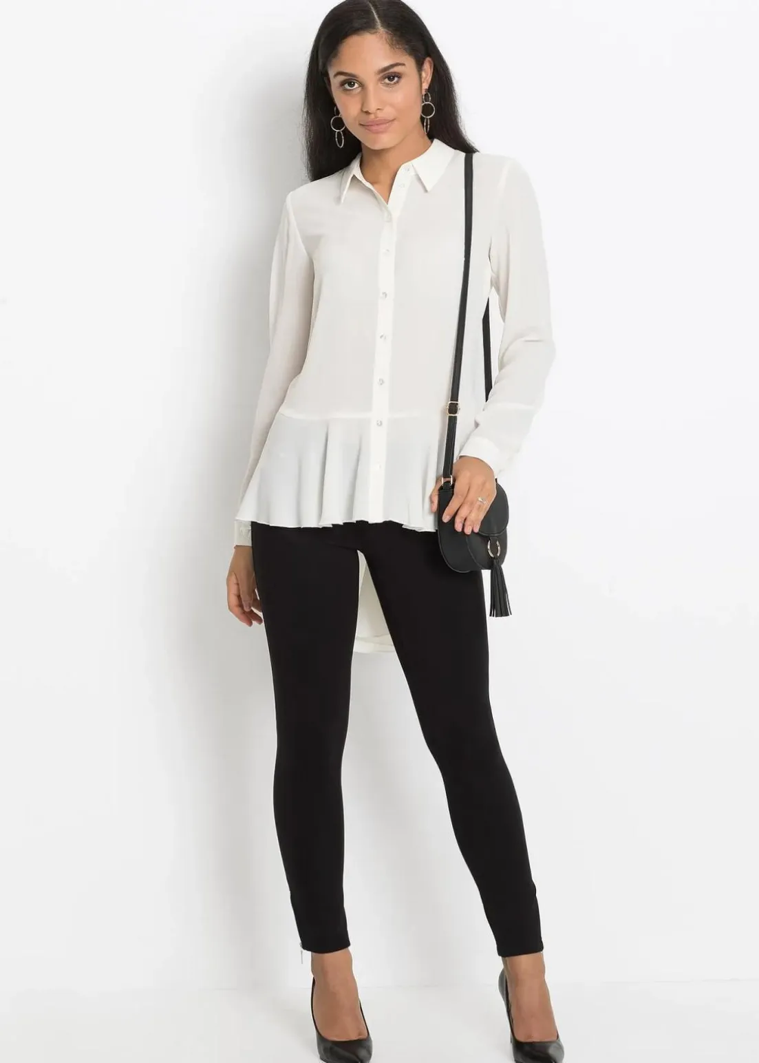 Jersey-Hose aus Viskose-Mix