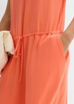 Jersey-Jumpsuit aus fließendem Viskose-Mix