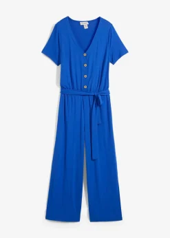 Jersey-Jumpsuit aus Viskose-Mix